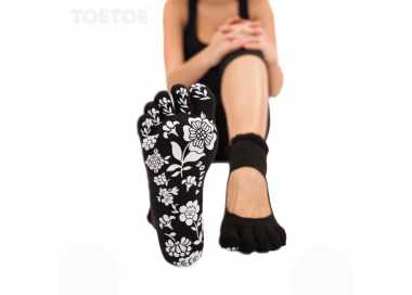 Chaussettes antidérapantes à 5 doigts Toetoe Serene