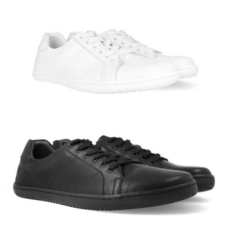 Chaussures minimalistes en cuir - Modèle : Linos - Marque : Angles