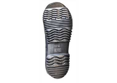 Semelle des bottes Pokeboo Tread, plus adaptée à la terre et la boue comparé au premier modèle.