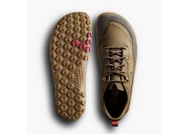 Tracker Leather Low Mens Vivobarefoot, chaussures minimalistes en cuir