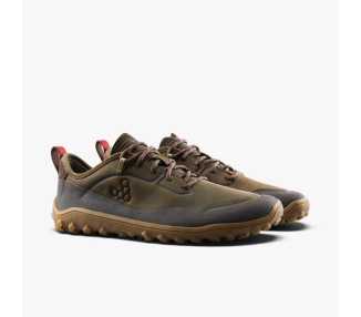 Chaussures minimalistes de randonnée Tracker Leather Low Mens de Vivobarefoot