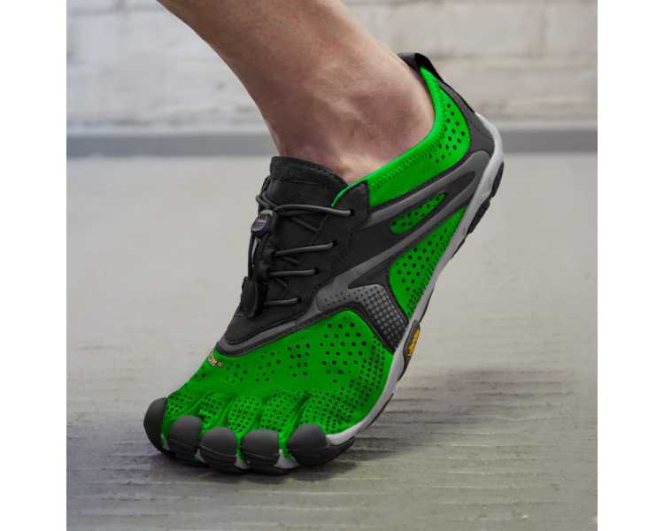 Vibram FiveFingers V-Run vert Homme 20M7003