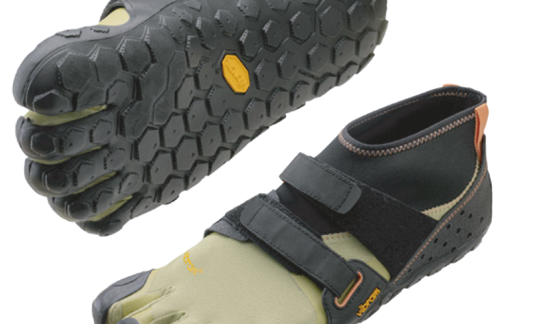 Fivefingers SCRAMKEY 2025 noir vert pour l'escalade et la marche d'approche